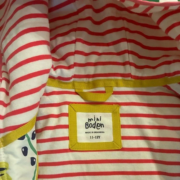 Mini Boden Floral Kids Jacket - Picture 6 of 6